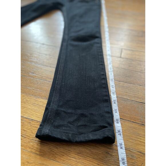 MAX AZRIA ‘The Artist’ Black Tapered Low-Rise Jeans sz 26 - Picture 15 of 16